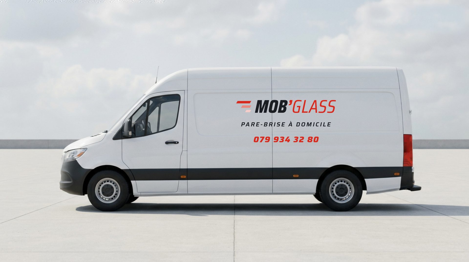 Le camion-atelier Mob'Glass, pare-brise à domicile en Suisse romande